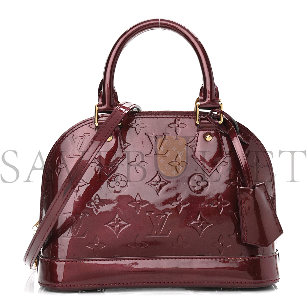 LOUIS VUITTON VERNIS ALMA BB MAGENTA M91606 (23.5*19*11cm)